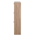 Scarpiera a 3 Cassetti, Scarpiera a 3 Livelli in Legno per Ingresso