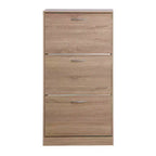 Scarpiera a 3 Cassetti, Scarpiera a 3 Livelli in Legno per Ingresso