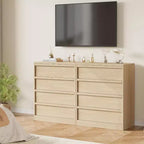 Comò a 4 cassetti per camera da letto, comodino a 4 cassetti con ampio spazio di archiviazione, piccolo comò moderno e organizzatore comodino per soggiorno, cameretta
