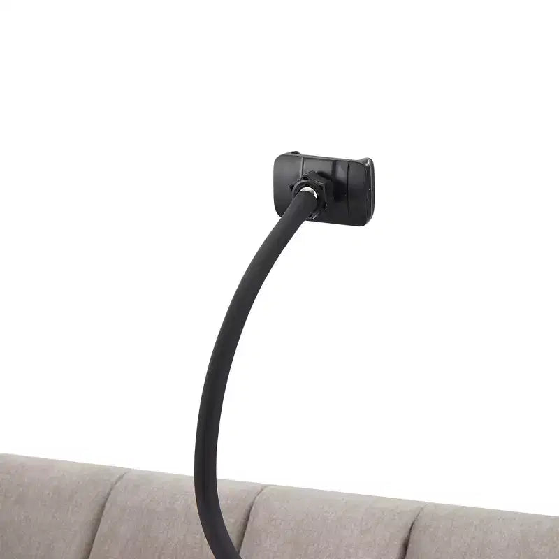 Divano Letto Estraibile con Schienale Regolabile, Chaise Longue Biposto con Porte USB e Portabicchieri
