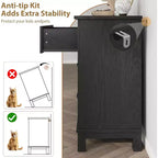 Comodino a 6 cassetti per camera da letto, Comò a 47 cassetti largo con contenitore autoportante, Cassettiera in legno per soggiorno, camera da letto, ingresso