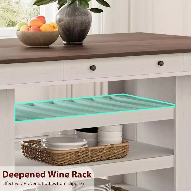 Tavolo da pranzo alto 60 cm con porta-bibite e ripiani, tavolo da bar alto da cucina in stile rustico, tavolo rettangolare alto per sala da pranzo o bar di casa