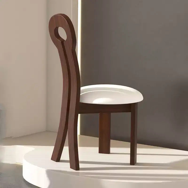 Sedie da pranzo contemporanee imbottite in similpelle (set da 2)