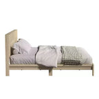 Letto matrimoniale con testiera Oslo Quercia