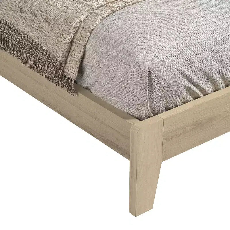Letto matrimoniale con testiera Oslo Quercia