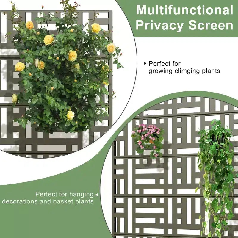 Frangivista da esterno decorativo per giardino 72 H