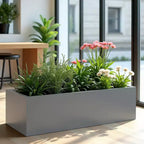 Mobile contenitore indipendente in legno bianco venato da 31x31x16 pollici per bagno o soggiorno