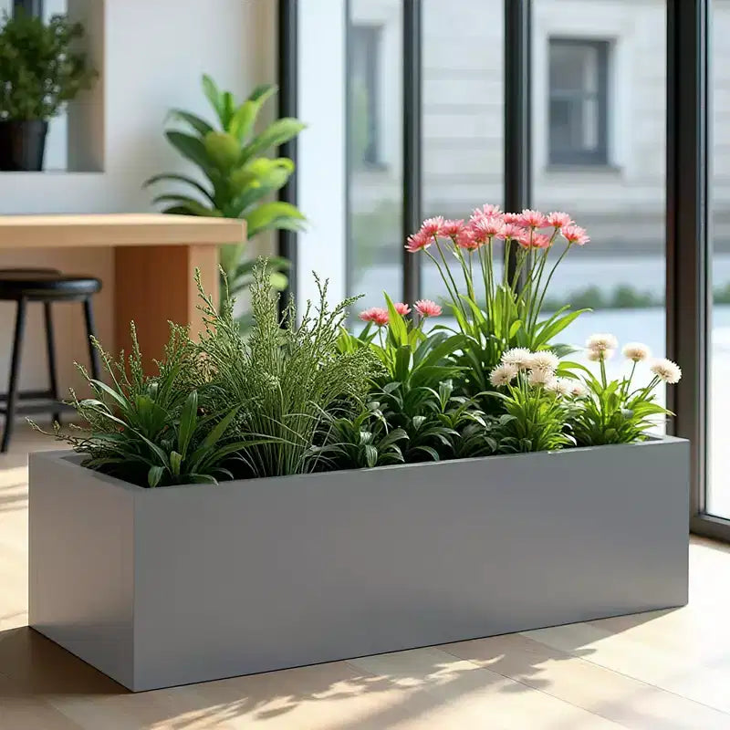 Mobile contenitore indipendente in legno bianco venato da 31x31x16 pollici per bagno o soggiorno