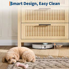Comò a 5 cassetti scanalato, Comò a 5 cassetti, Cassettiera in legno con armadio contenitore per vestiti, Organizzatore cassetti, Mobile TV per camera da letto, Soggiorno