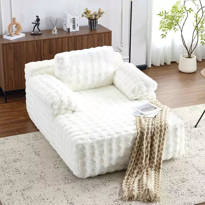 Divano Letto Chesterfield Senza Struttura in Velluto