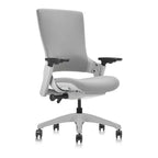 24/7 Shop At Home Tess Ergonomic Office Chair Gray: Adjustable, Mesh Back, Wheeled Base, Metal Frame