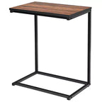 Tavolino da divano per laptop 22"x14"x26" in marrone/noce