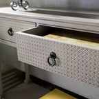 Tavolo consolle a 2 cassetti Haines